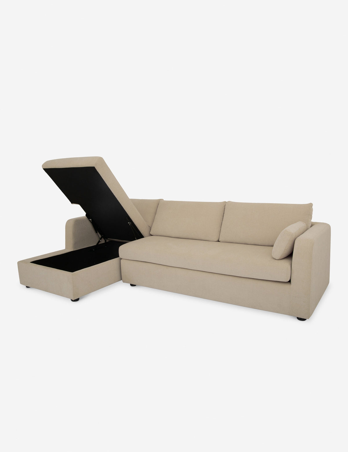 Engen Sleeper Sectional With Storage Chaise