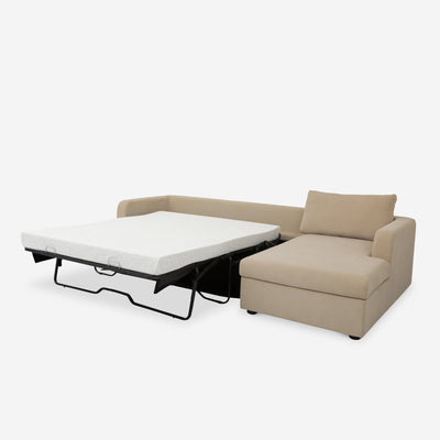 Engen Sleeper Sectional With Storage Chaise