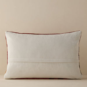 Vintage Lumbar Pillow No. 285, 16" x 24"