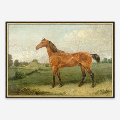 Antiqued Horse II Wall Art