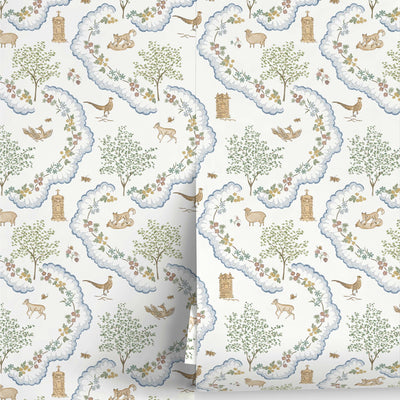 Wildflower Meadow Wallpaper by Sanderson
