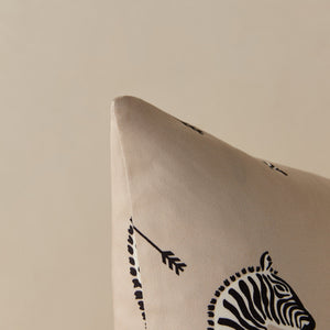 Zebras Petite Pillow by Scalamandre