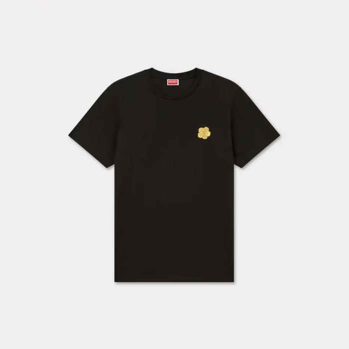 Kenzo Lunar New Year embroidered slim T-shirt Black