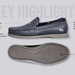 The Luxe Loafers : Grey
