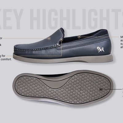 The Luxe Loafers : Grey