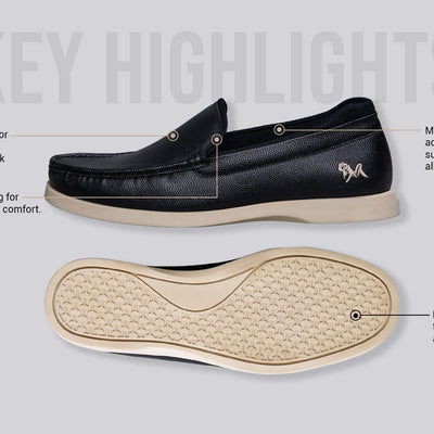 The Luxe Loafers : Black