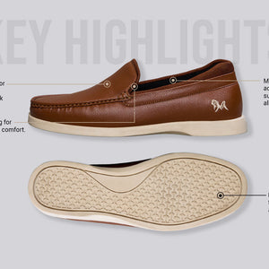 The Luxe Loafers : Tan