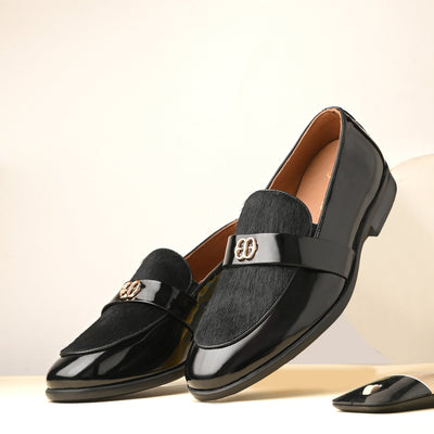 Stallion Tuxedo Loafers by Lafattio