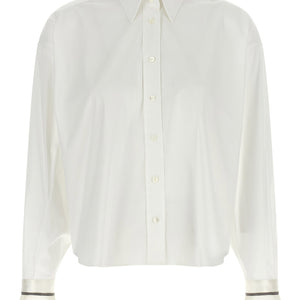 Brunello Cucinelli Shiny Cuffs Shirt