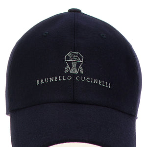 Brunello Cucinelli Logo Embroidery Cap