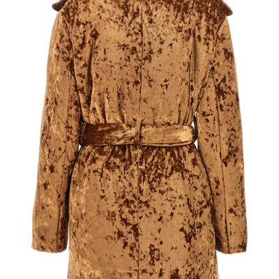 Atlein Crushed Velvet Coat