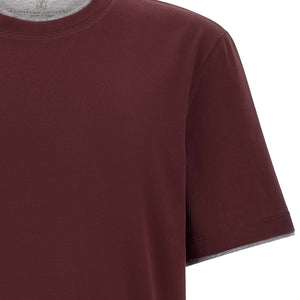 Brunello Cucinelli Double Layer T-shirt
