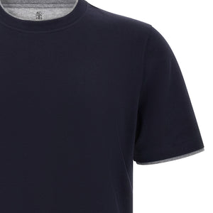 Brunello Cucinelli Double Layer T-shirt