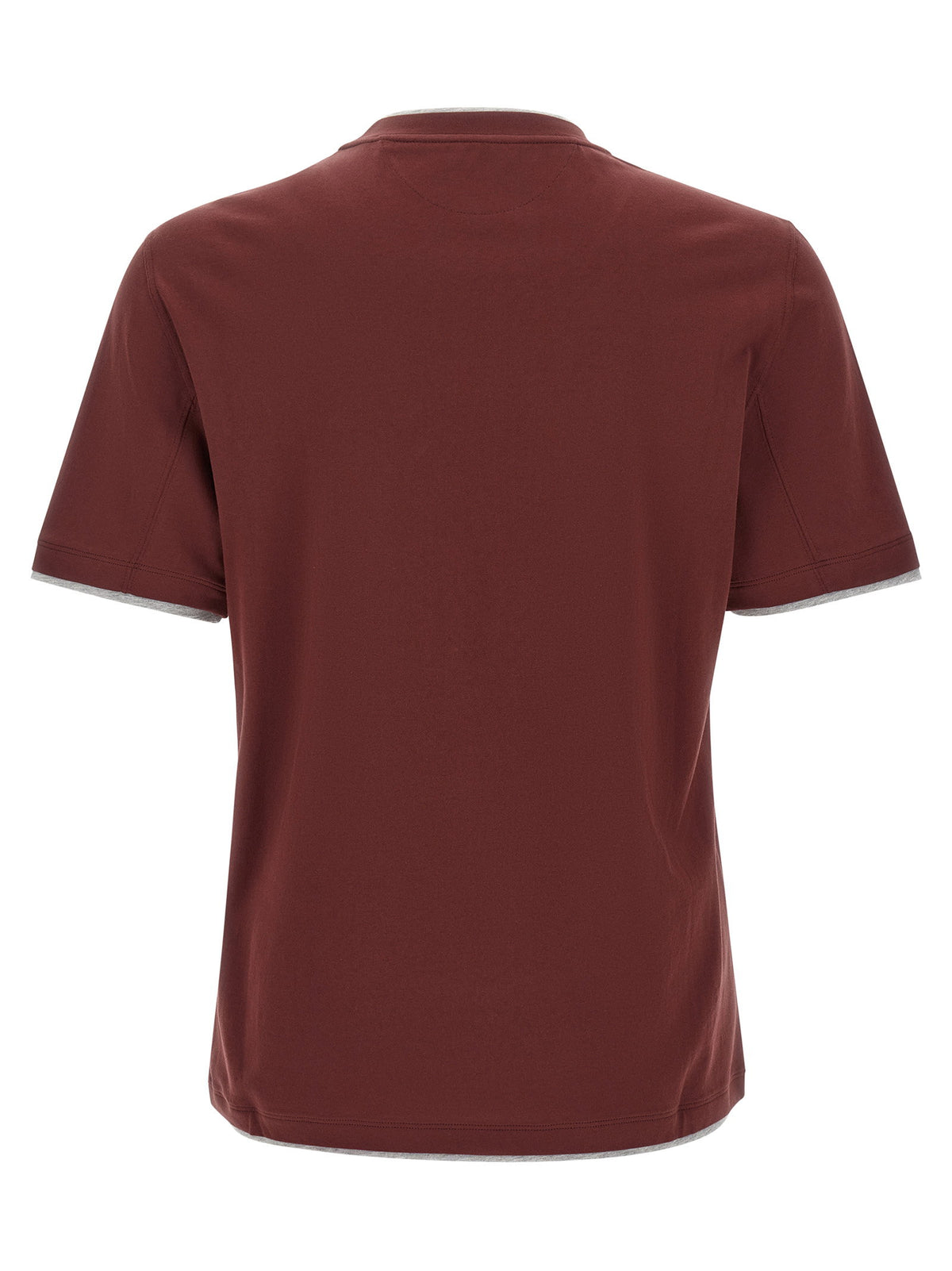 Brunello Cucinelli Faux-layering T-shirt