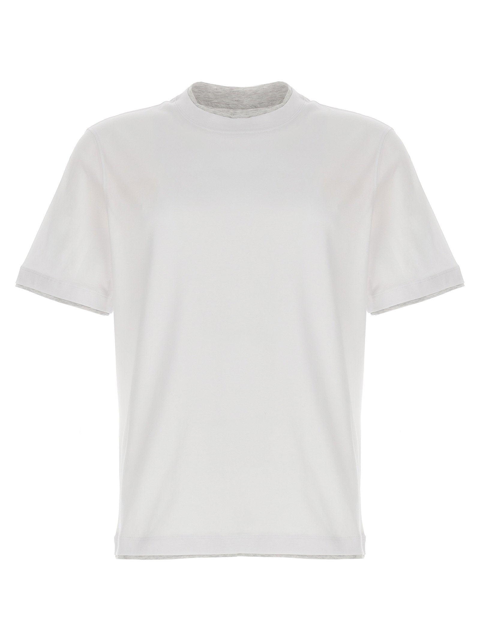 Brunello Cucinelli Double Layer T-shirt