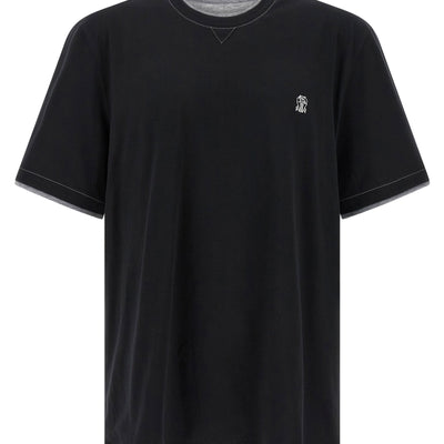 Brunello Cucinelli Double Layer T-shirt
