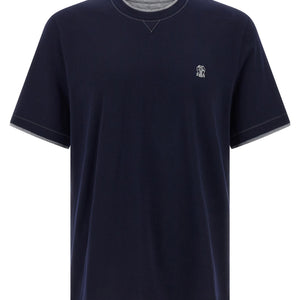 Brunello Cucinelli Double Layer T-shirt
