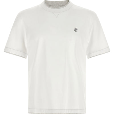 Brunello Cucinelli Double Layer T-shirt