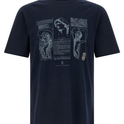 Brunello Cucinelli Printed T-shirt
