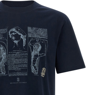 Brunello Cucinelli Printed T-shirt