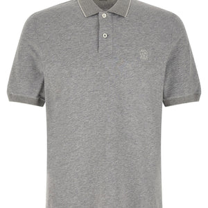 Brunello Cucinelli Stretch Jersey Polo Shirt