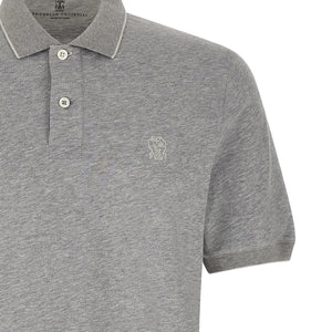 Brunello Cucinelli Stretch Jersey Polo Shirt