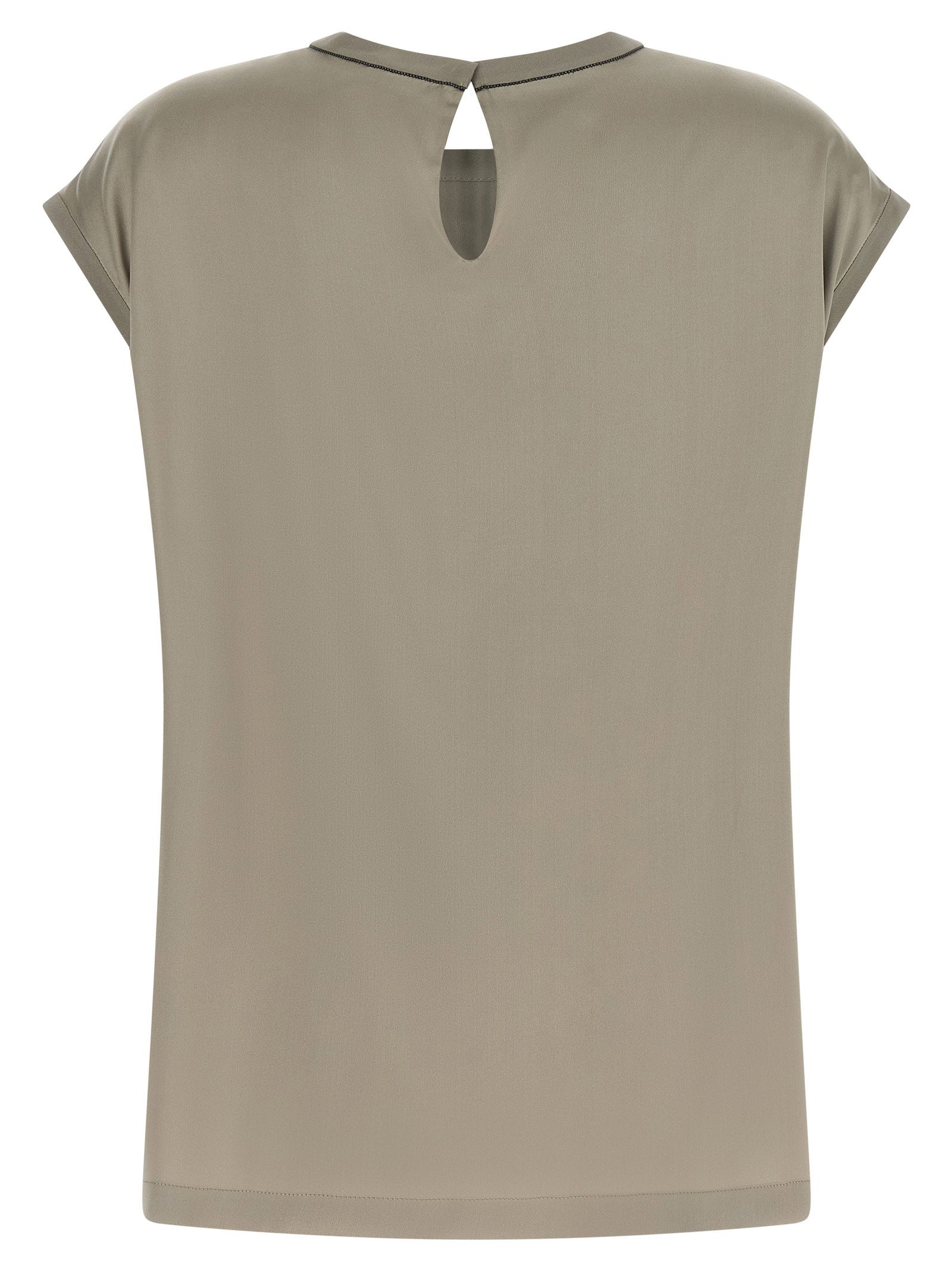 Brunello Cucinelli Satin Blouse