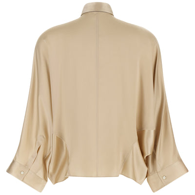 Brunello Cucinelli Monile Satin Shirt