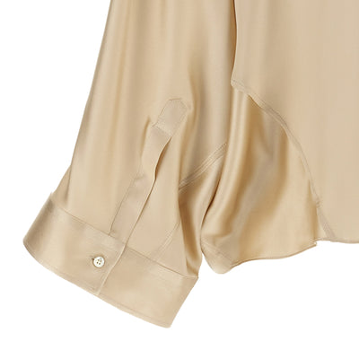 Brunello Cucinelli Monile Satin Shirt