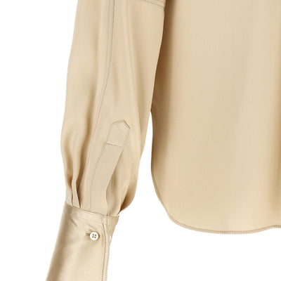 Brunello Cucinelli Satin Silk Shirt