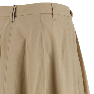 Brunello Cucinelli Cotton Skirt