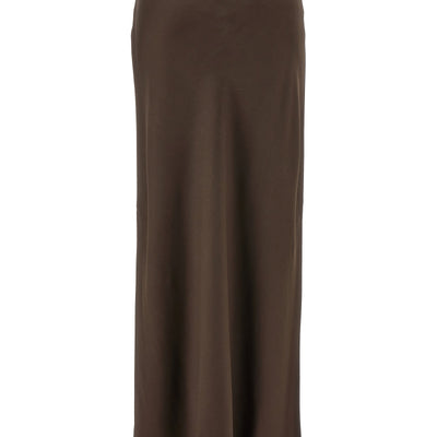 Brunello Cucinelli Slit Skirt