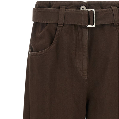 Brunello Cucinelli Belted Jeans
