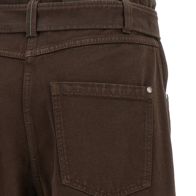 Brunello Cucinelli Belted Jeans