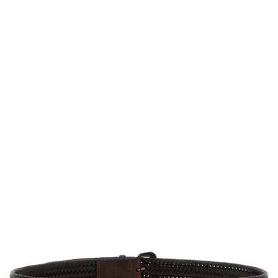 Brunello Cucinelli Shiny Loop Belt