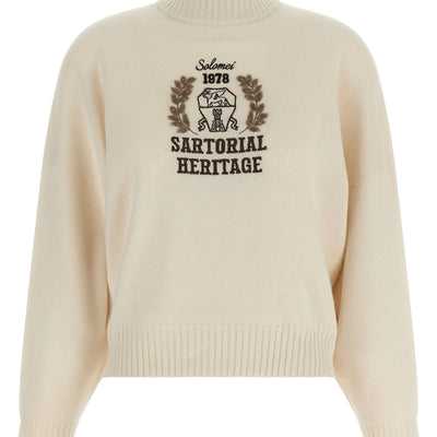 Brunello Cucinelli Heraldic Embroidery Sweater