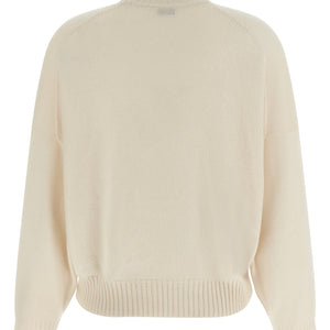 Brunello Cucinelli Heraldic Embroidery Sweater