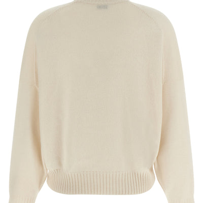 Brunello Cucinelli Heraldic Embroidery Sweater