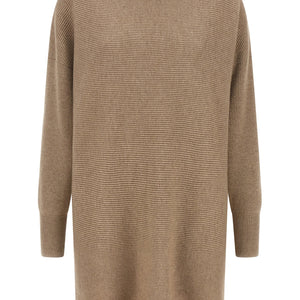 Brunello Cucinelli Precious Collar Dress