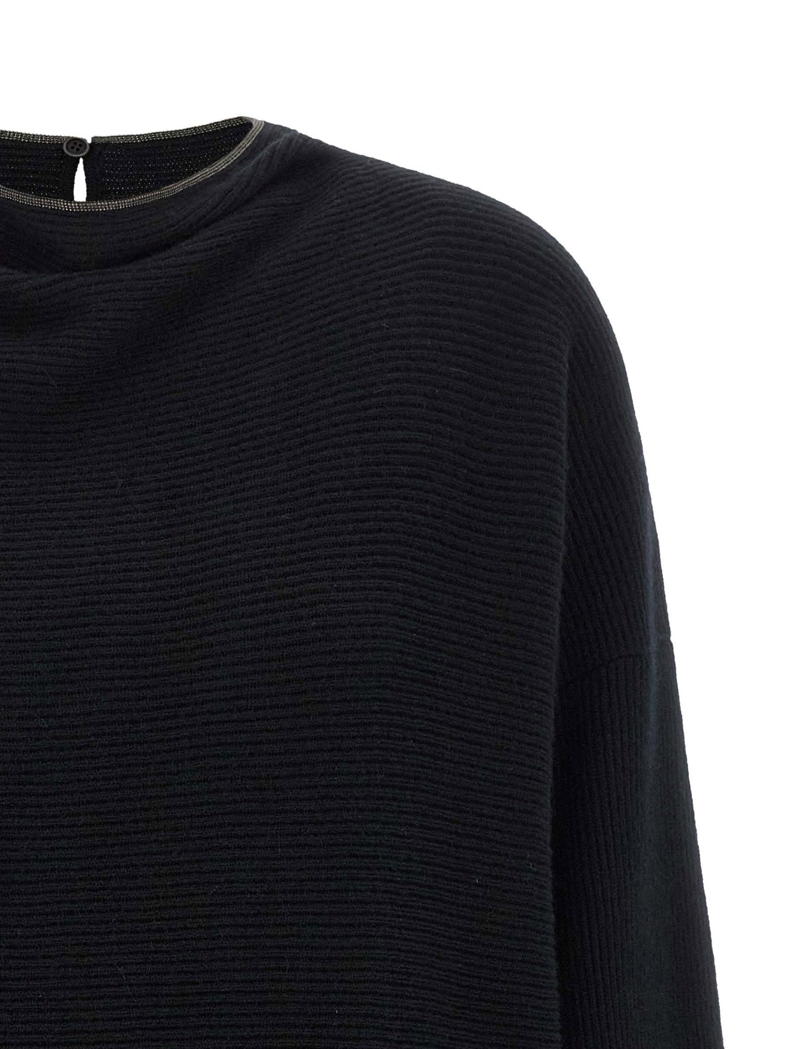 Brunello Cucinelli Precious Collar Dress