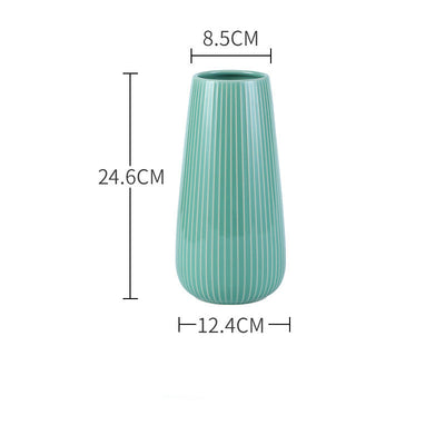 Turquoise Flower Vase