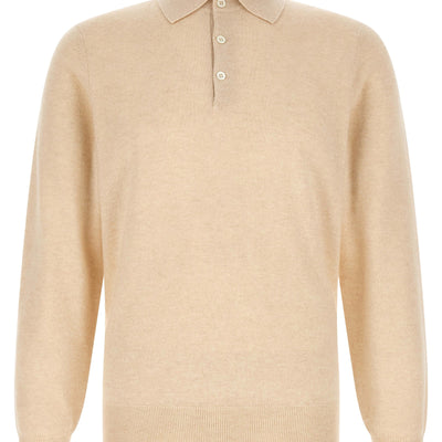 Brunello Cucinelli Cashmere Knit Polo Shirt