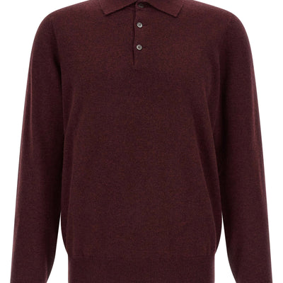 Brunello Cucinelli Cashmere Knit Polo Shirt