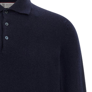 Brunello Cucinelli Cashmere Polo Shirt