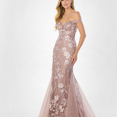 Montage M2231 Long Glitter Formal Mermaid Evening Dress