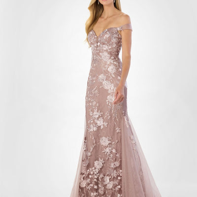 Montage M2231 Long Glitter Formal Mermaid Evening Dress