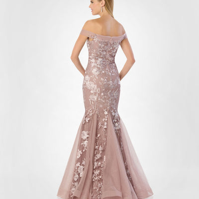Montage M2231 Long Glitter Formal Mermaid Evening Dress