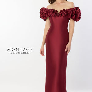 Montage M2233 Long Mermaid A Line Evening Formal Dress