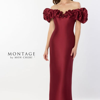 Montage M2233 Long Mermaid A Line Evening Formal Dress