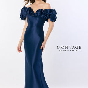 Montage M2233 Long Mermaid A Line Evening Formal Dress